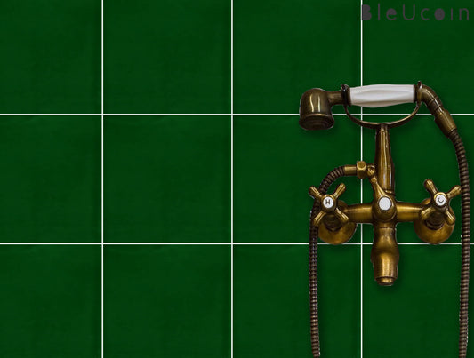 Moss Green Plain  Peel & Stick Tile