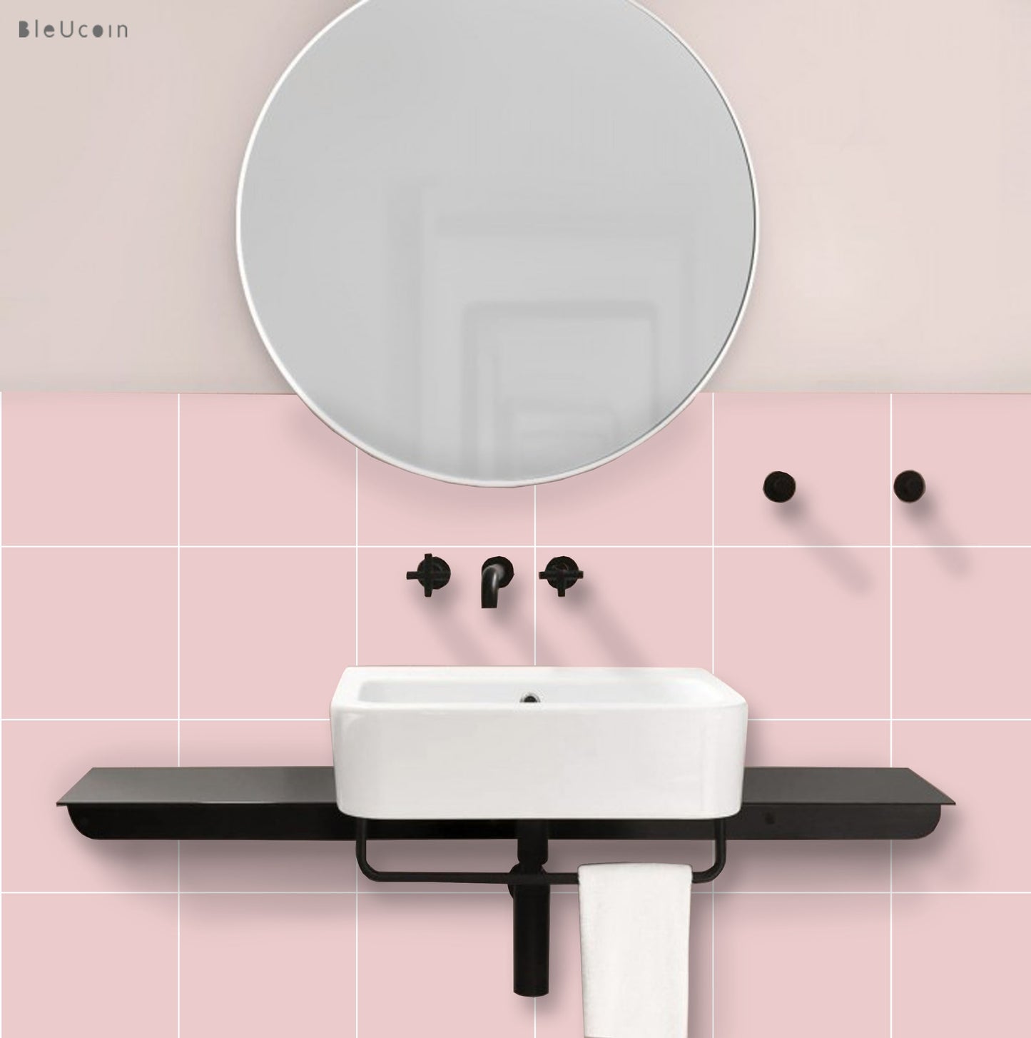 French Rose Peel & Stick Tile