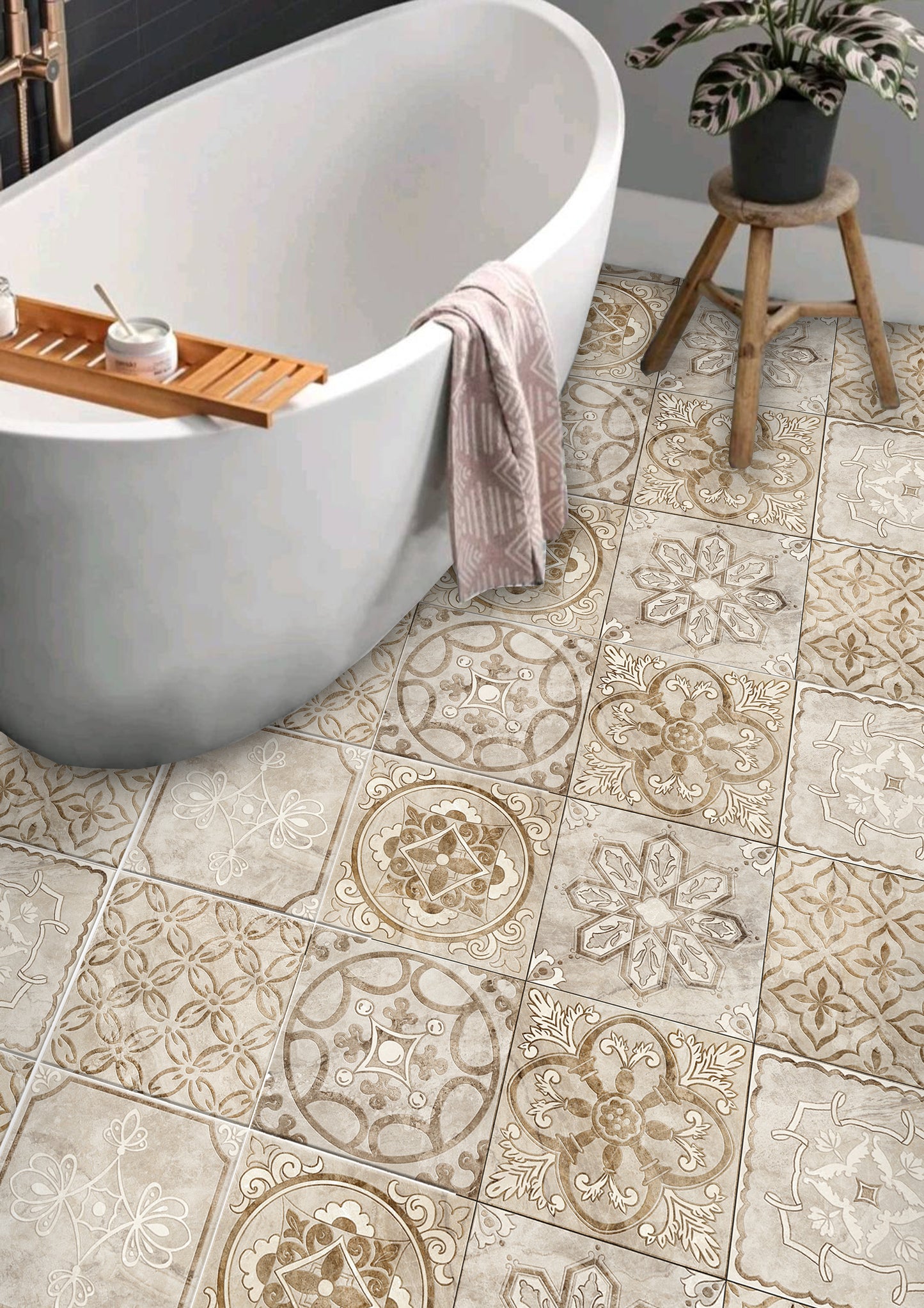 Egypt Peel & Stick Anti Slip Flooring