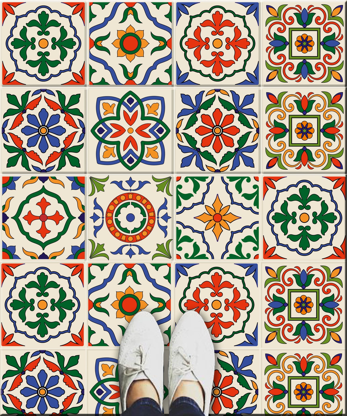 Santorini  Peel & Stick Anti Slip Flooring