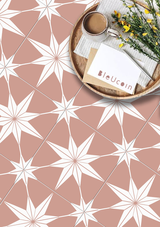 Positano Rosewood  Peel & Stick Anti Slip Flooring