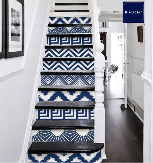 Pushkar Blue Peel & Stick Stair Strip
