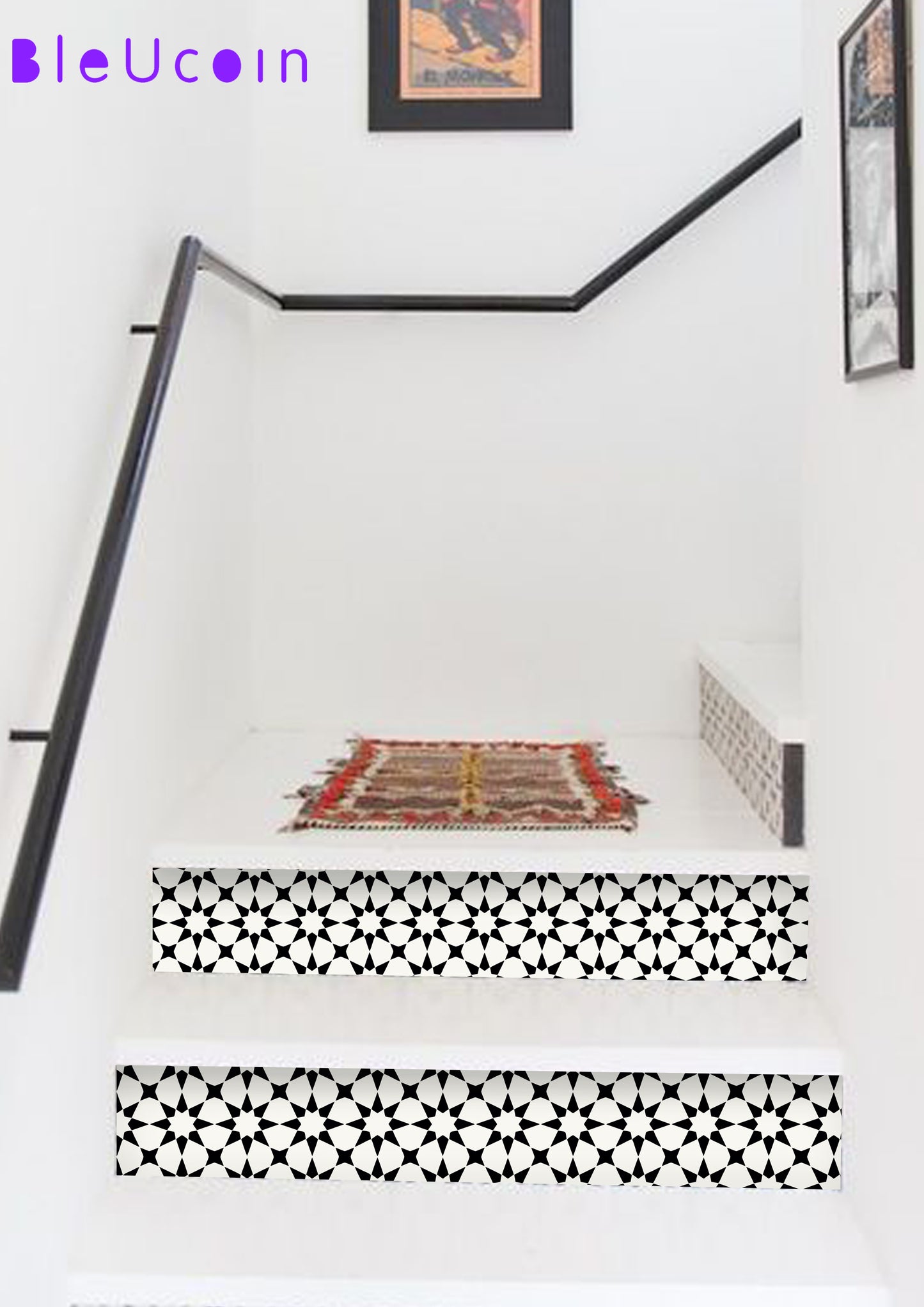 Pacific black Peel & Stick Stair Strip