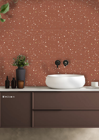Terrazzo Terracotta  Peel & Stick Tile
