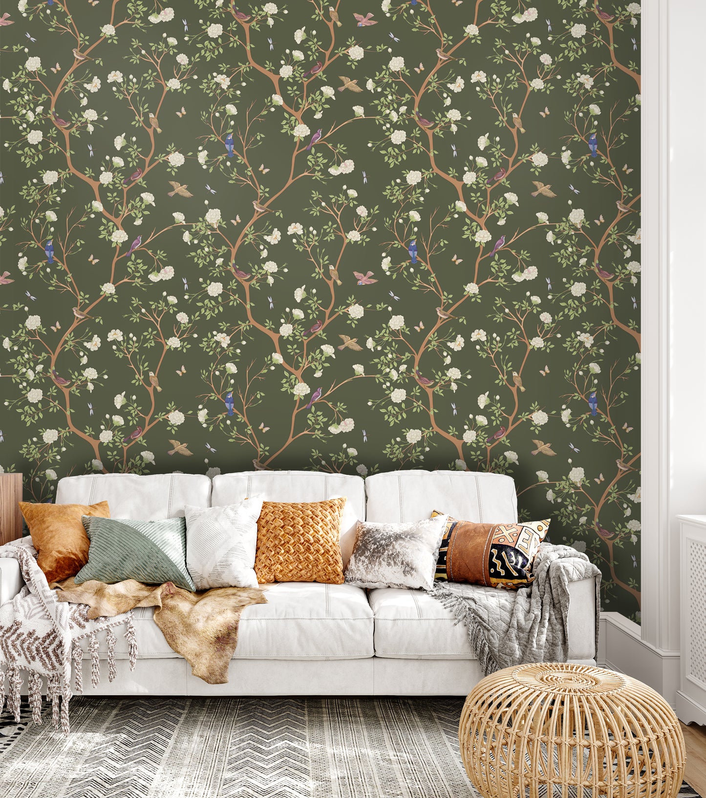 Chinoiserie Peel & Stick Wallpaper