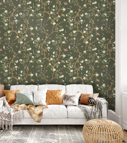 Chinoiserie Peel & Stick Wallpaper