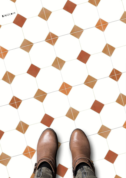 Warsaw Terracotta  Peel & Stick Anti Slip Flooring