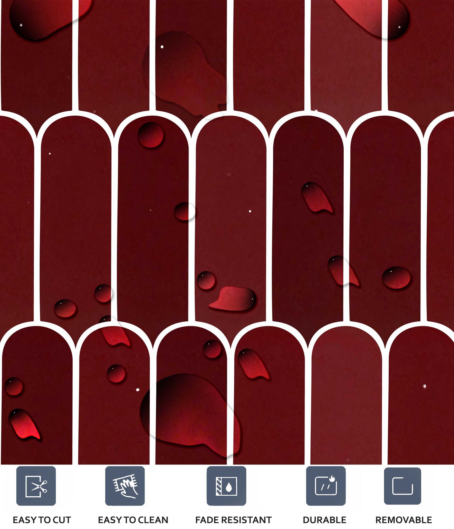 Scala Rossa  Peel & Stick Tile