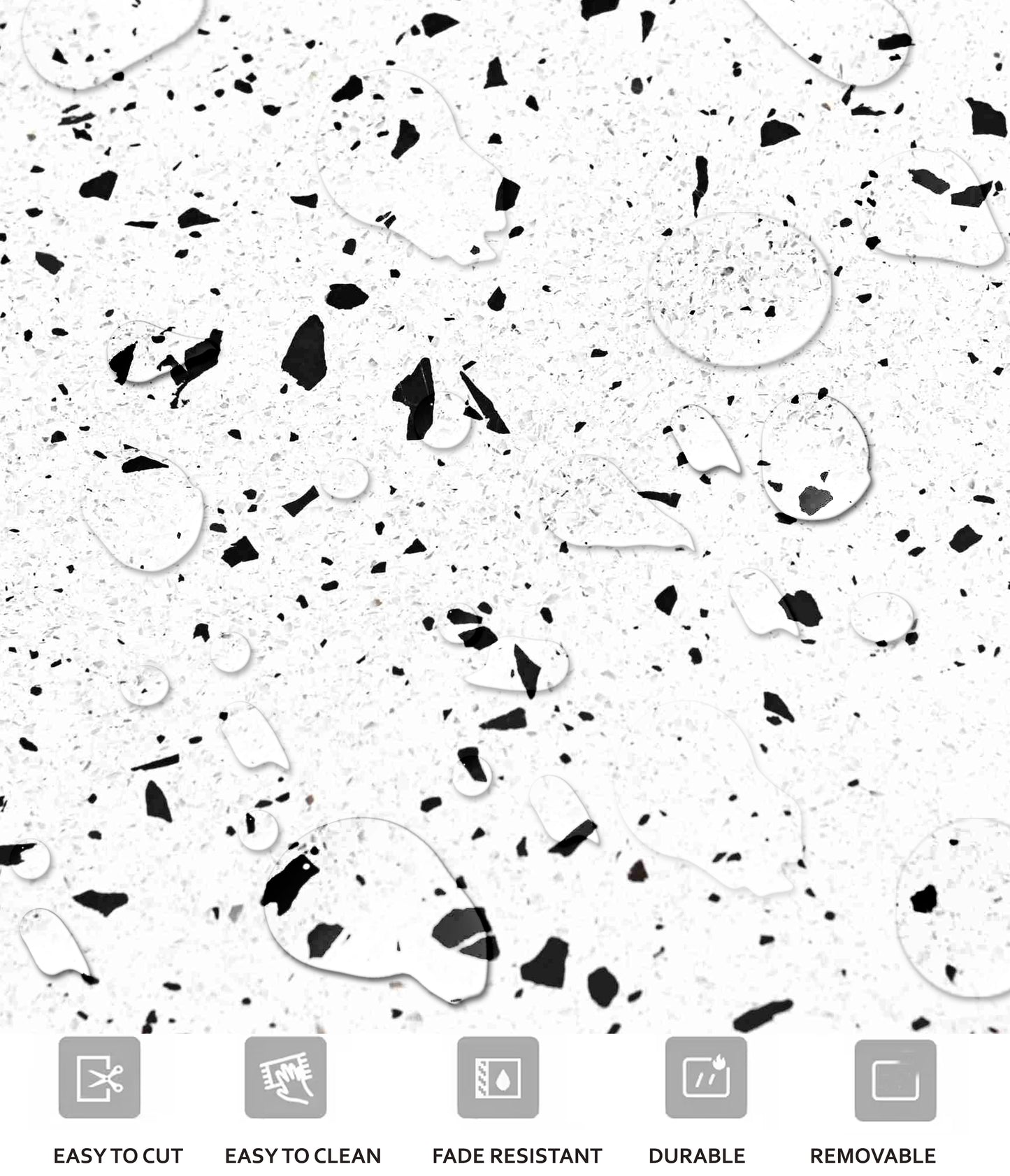 Parisian Terrazzo Peel & Stick Tile