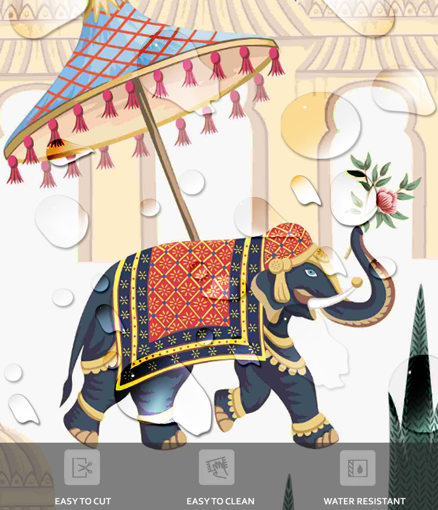 Panipat Peel & Stick Wallpaper