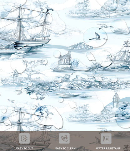 French Toiles Peel & Stick Wallpaper