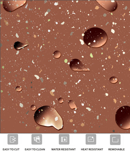 Terrazzo Terracotta  Peel & Stick Tile