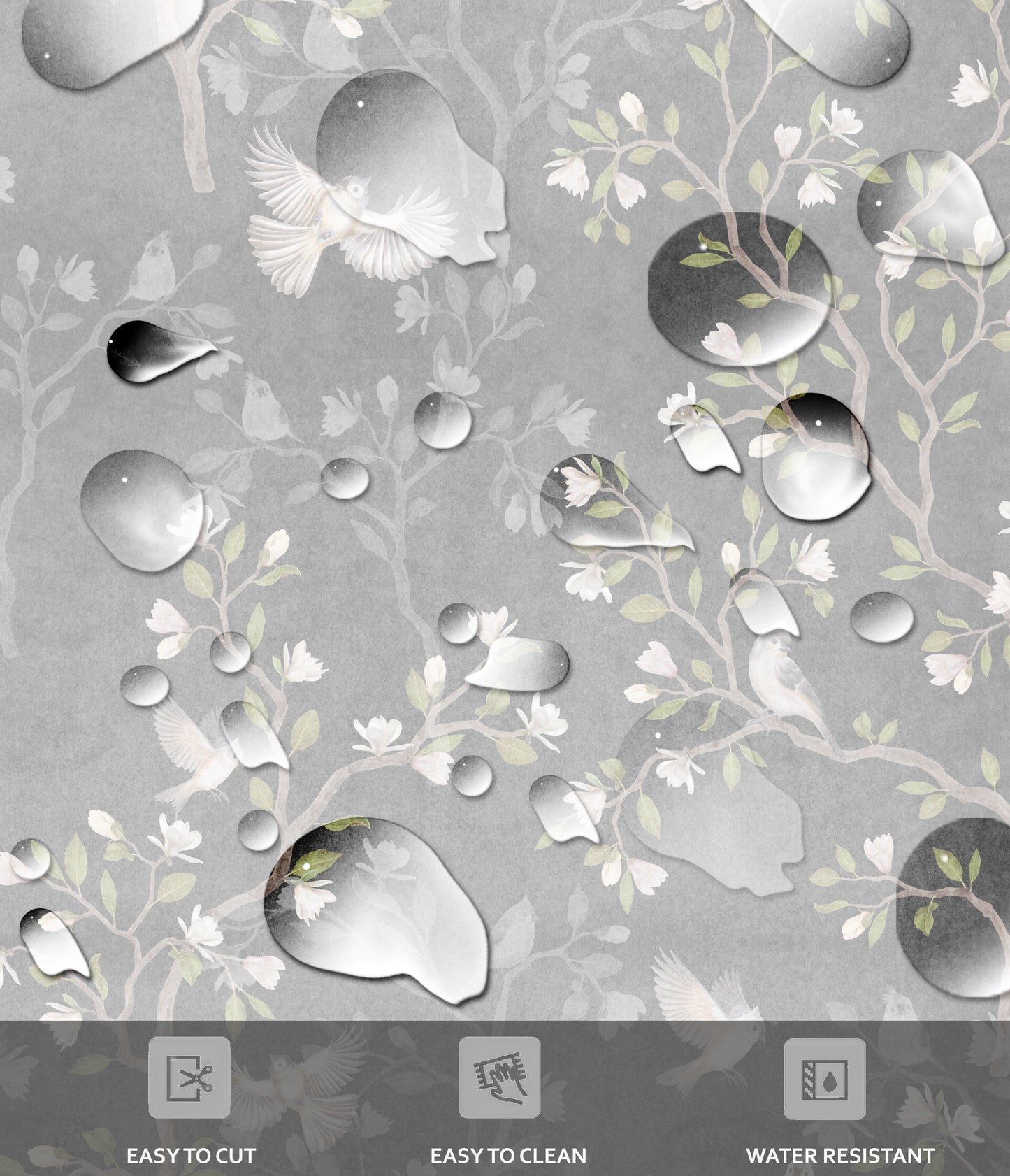 Sapporo Chinoiserie Peel & Stick Wallpaper