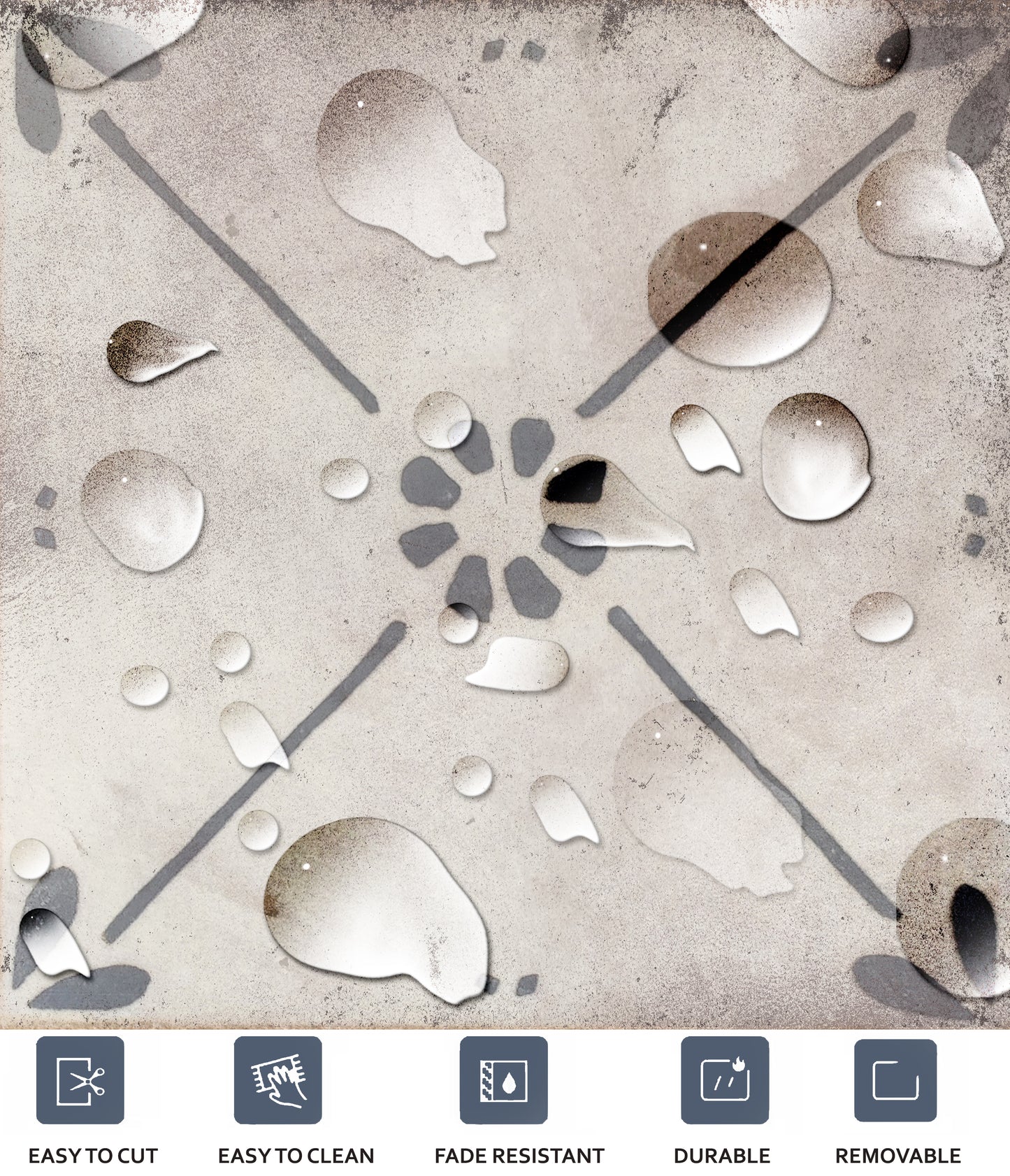Byron Bay Vintage  Peel & Stick Anti Slip Flooring