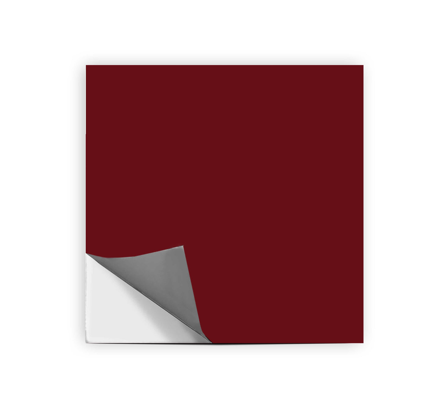 Sangria & off White Checker Peel & Stick Tile