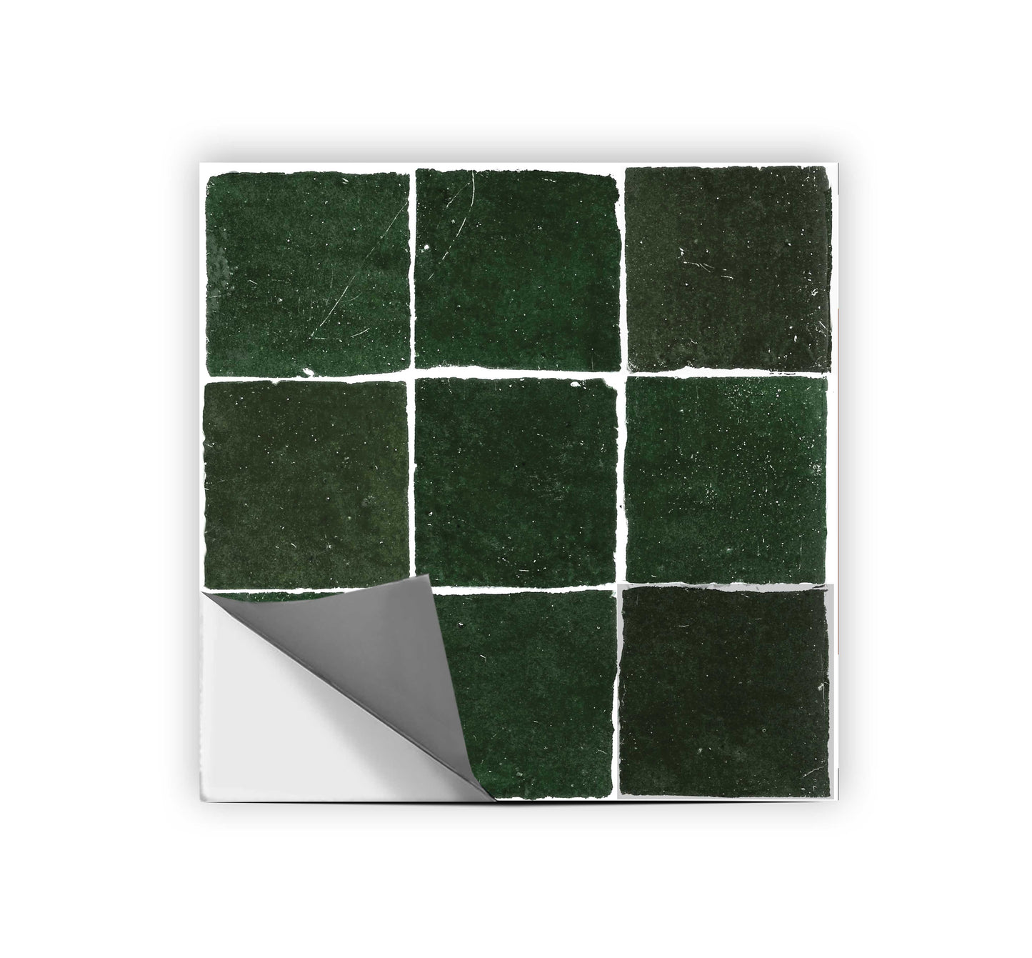 Mizzle Green Peel & Stick Tile