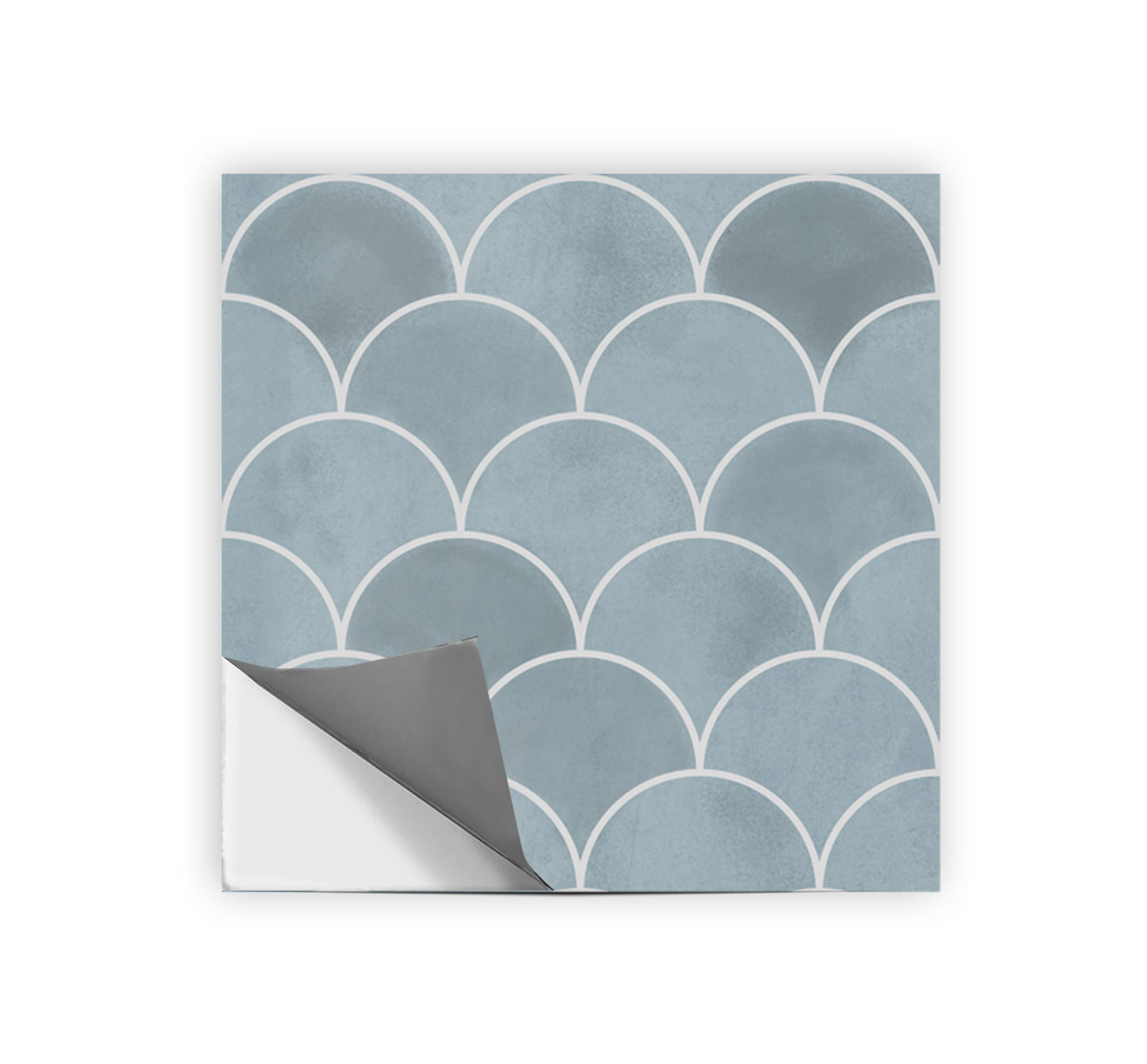 Scallop Ice Peel & Stick Tile