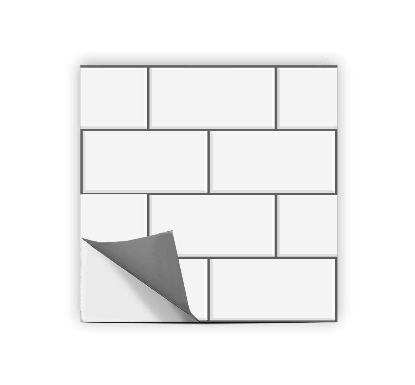 OffWhite Subway   Peel & Stick Tile