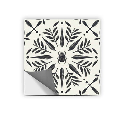 Scarab Rosette  Peel & Stick Tile