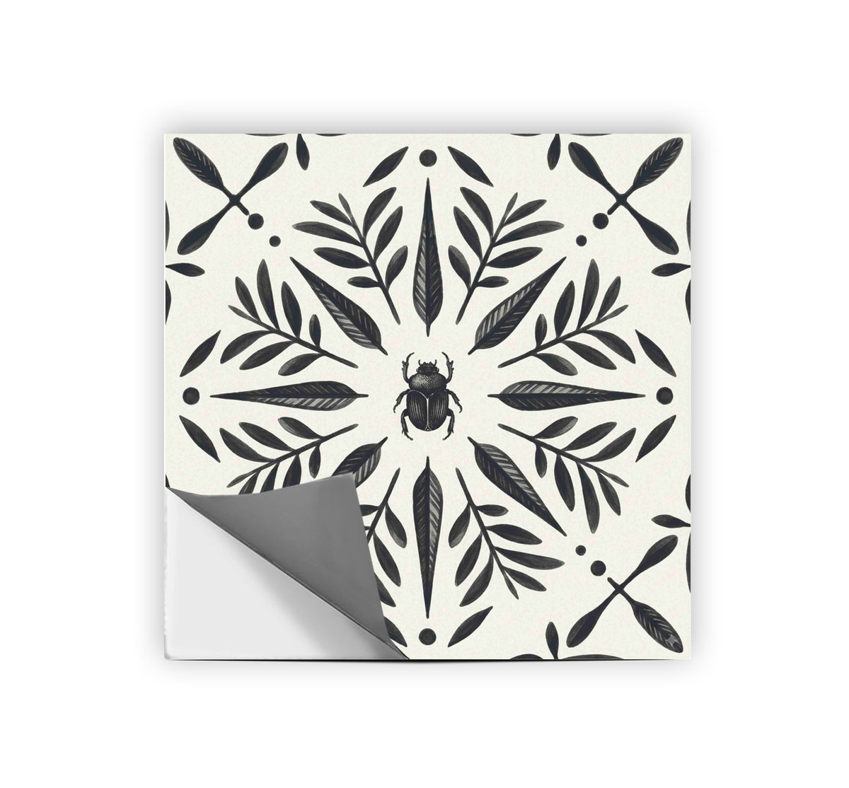 Scarab Rosette  Peel & Stick Anti Slip Flooring