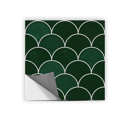Scallop Jade Peel & Stick Tile