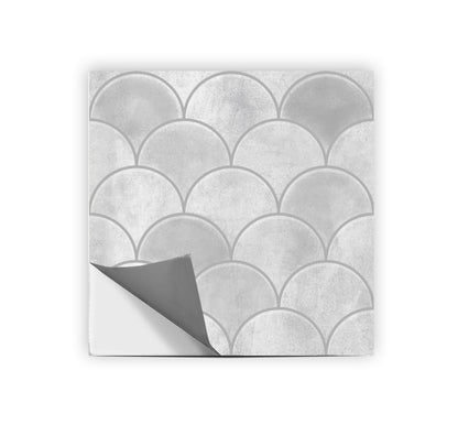 Scallop Haze Peel & Stick Tile