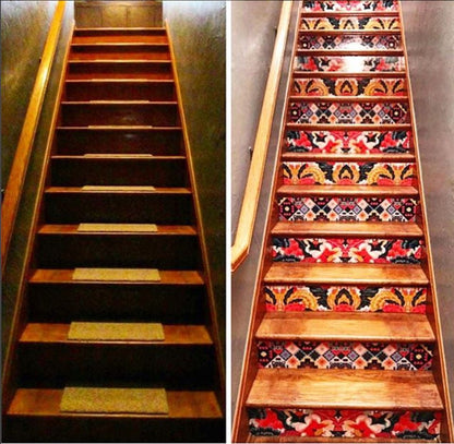 Tropical Peel & Stick Stair Strip