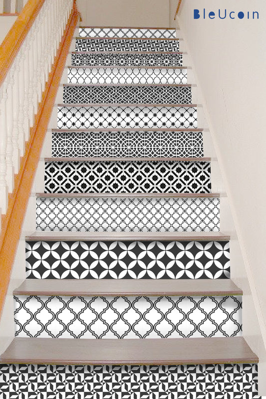 Geometric Peel & Stick Stair Strip