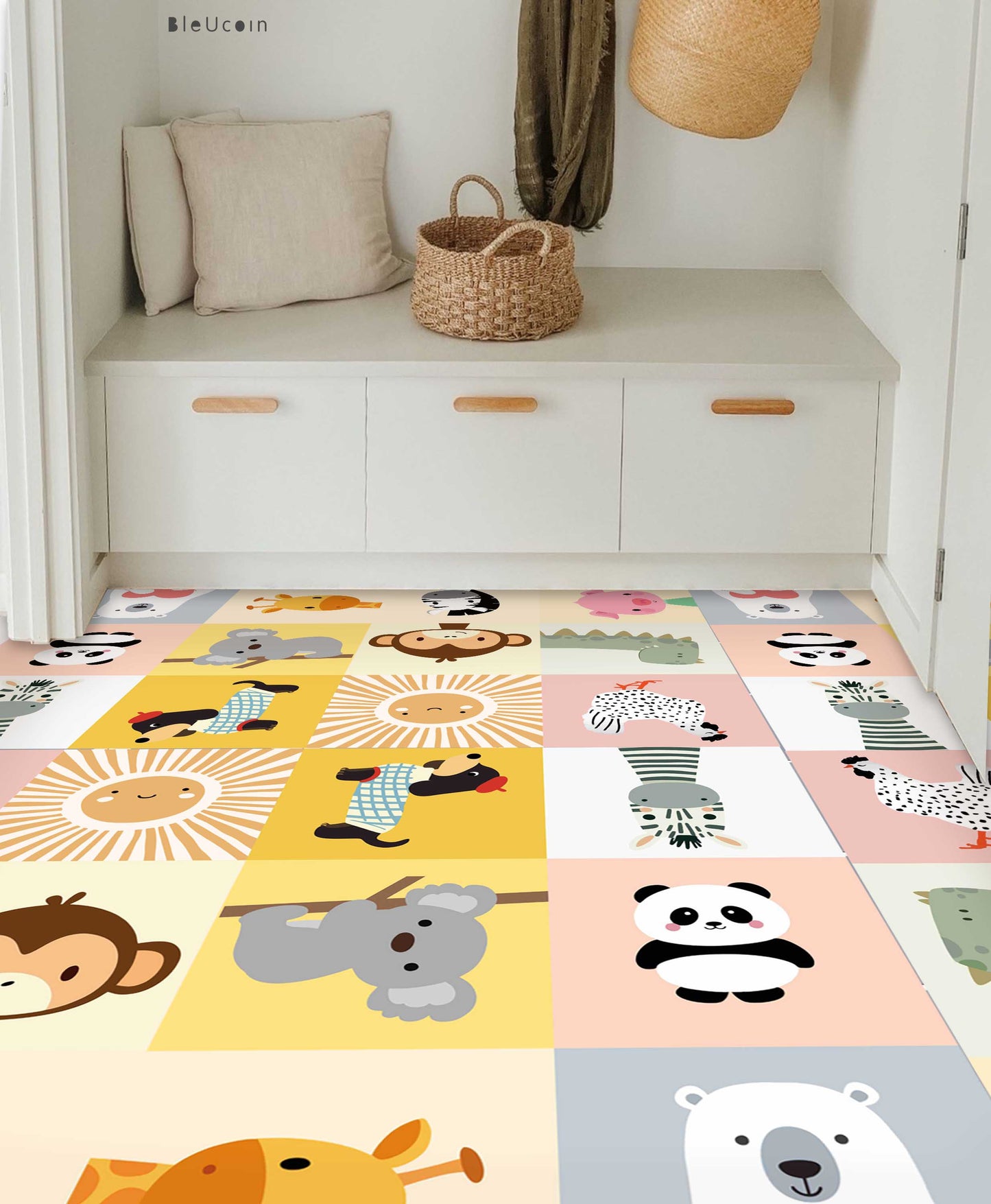 Peekaboo Peel & Stick Anti Slip Flooring