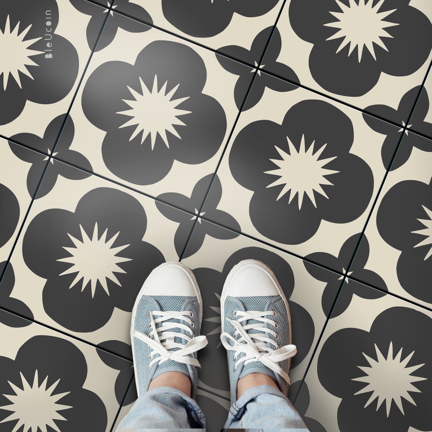 Sakura Peel & Stick Anti Slip Flooring