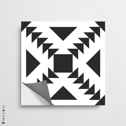 Stockholm Black Peel & Stick Tile