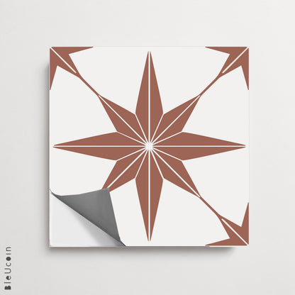 Positano Rust  Peel & Stick Anti Slip Flooring