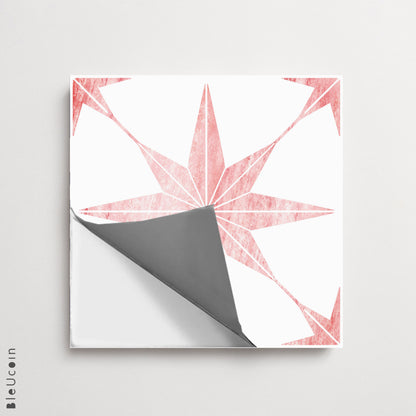 Positano Brink Pink Peel & Stick Anti Slip Flooring