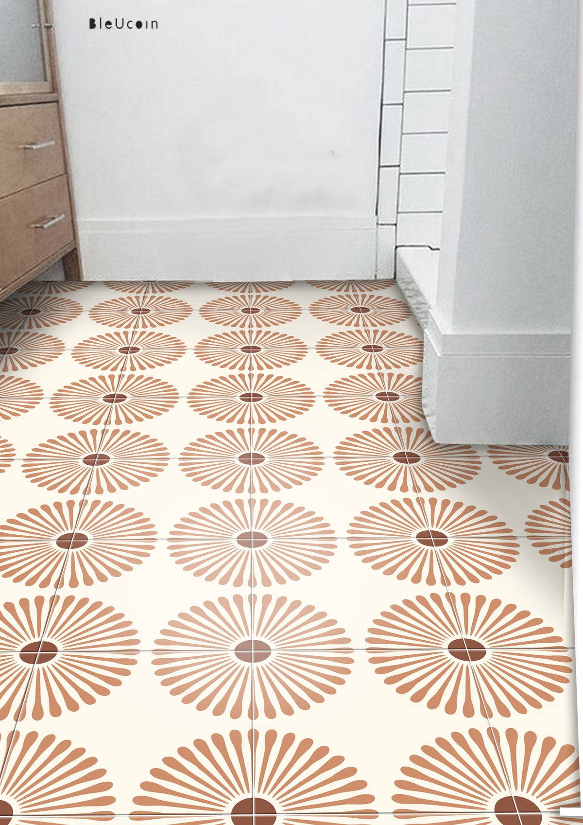 Kawasaki Terracotta  Peel & Stick Tile