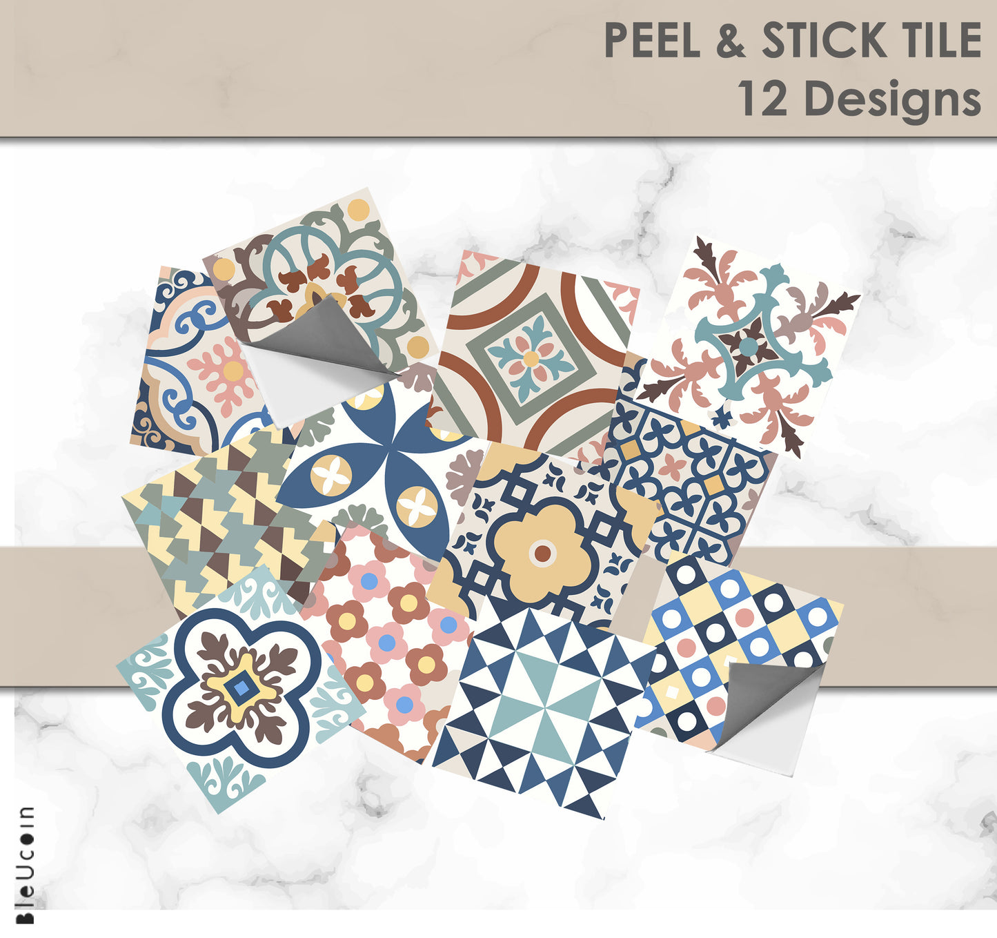 Portofino  Peel & Stick Anti Slip Flooring