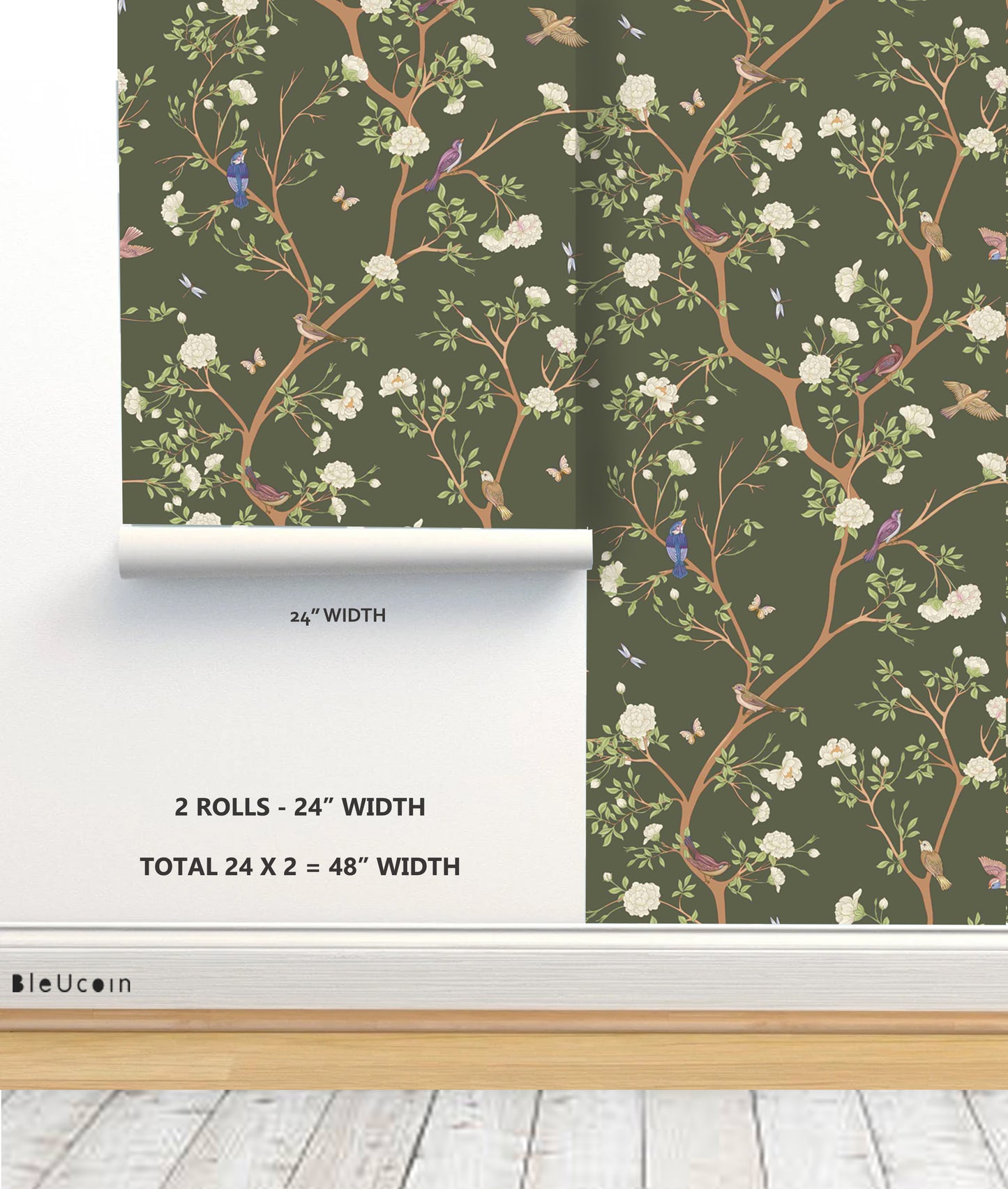 Chinoiserie Peel & Stick Wallpaper