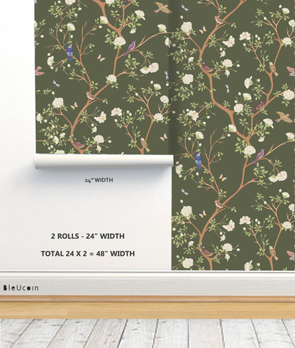 Chinoiserie Peel & Stick Wallpaper