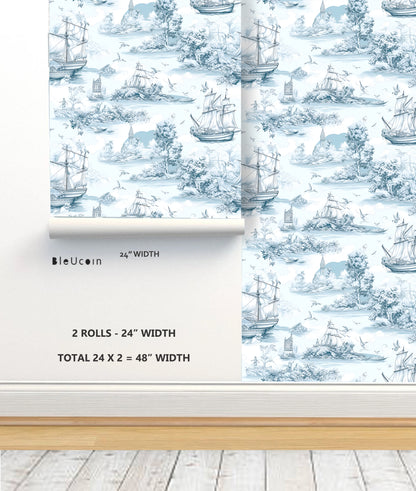French Toiles Peel & Stick Wallpaper