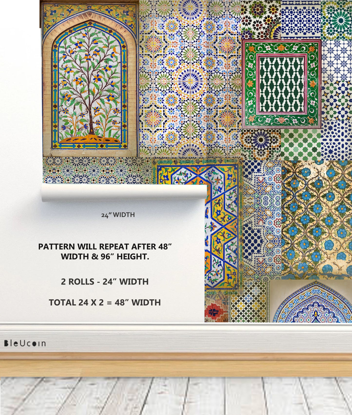 Royal Moroccan Peel & Stick Wallpaper