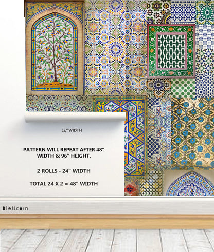 Royal Moroccan Peel & Stick Wallpaper