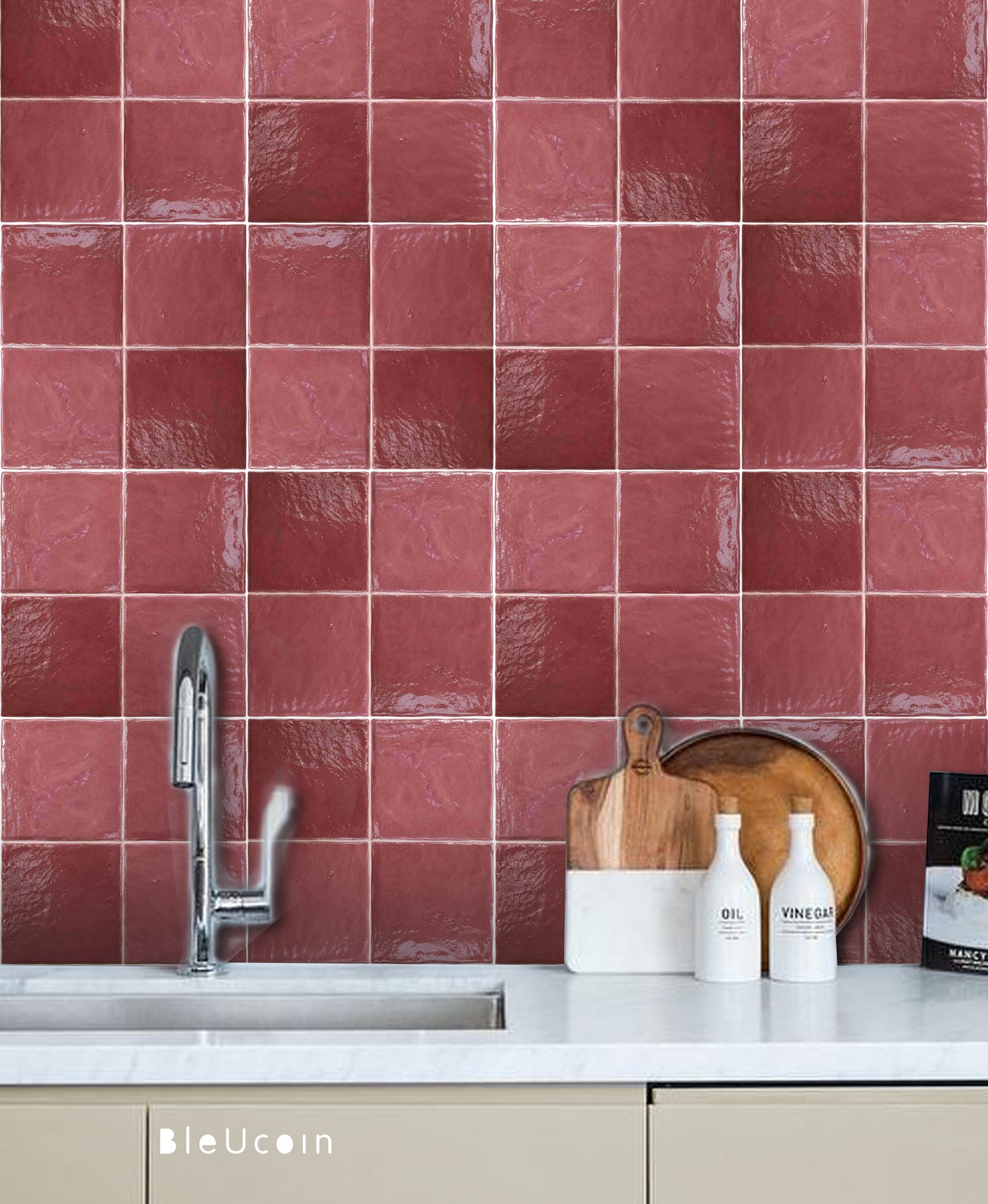 Souk Rose Peel & Stick Tile ( Glossy )