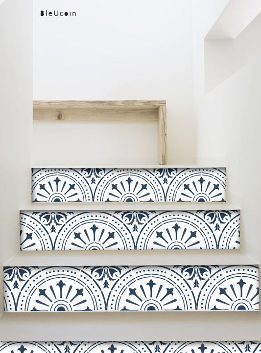 Naples Navy Peel & Stick Stair Strip