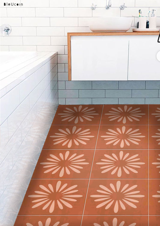 Pithora Rust Peel & Stick Anti Slip Flooring