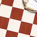 Petra & off-White Checker Anti Slip Flooring
