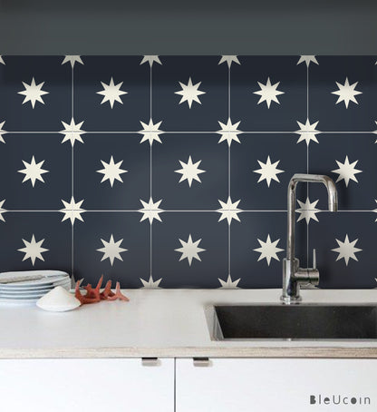 Derby Blue Peel & Stick Tile