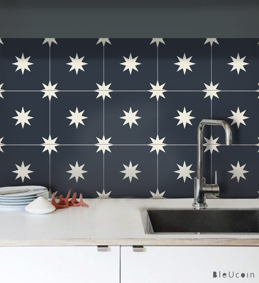 Derby Blue Peel & Stick Tile