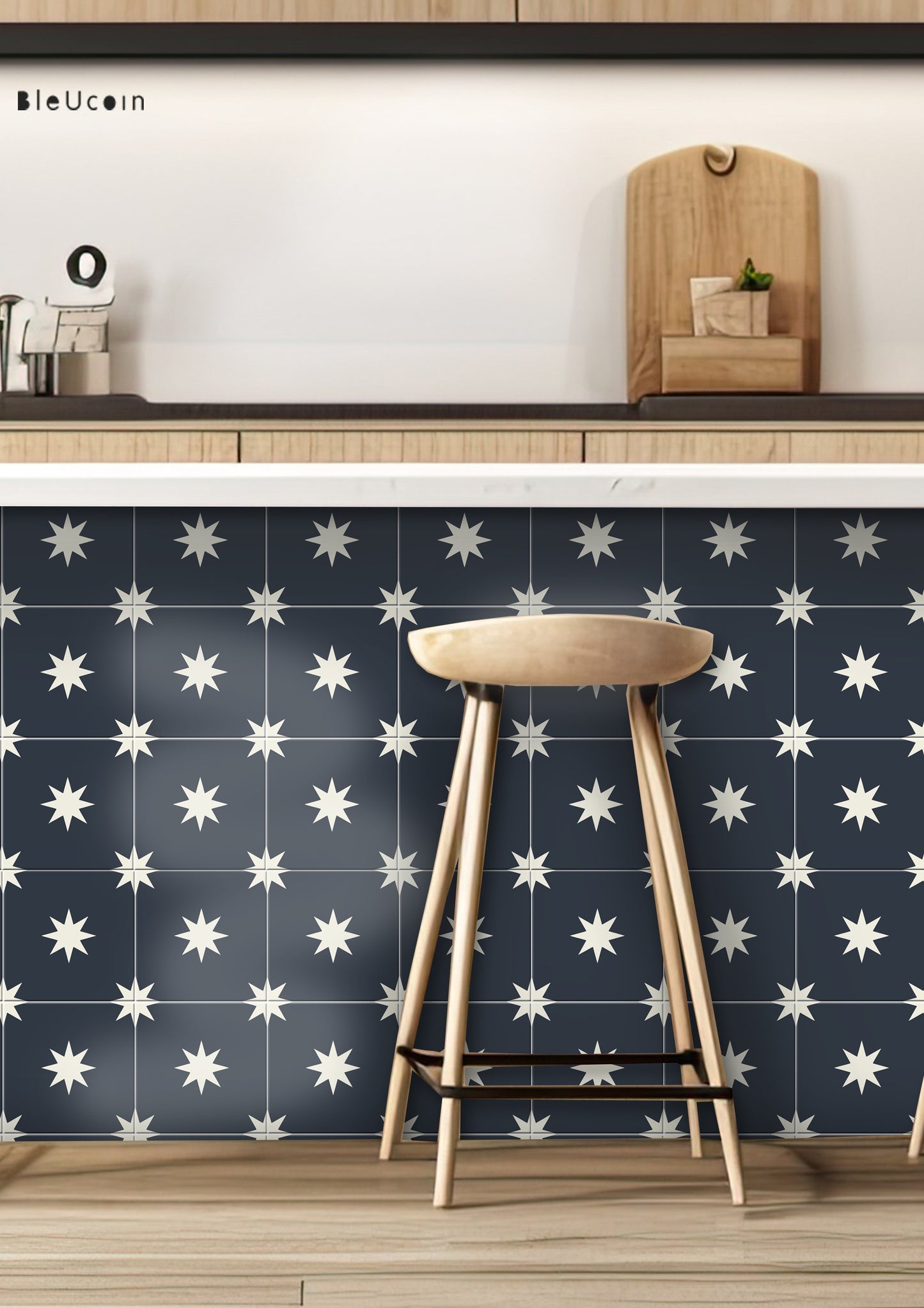 Derby Blue Peel & Stick Tile