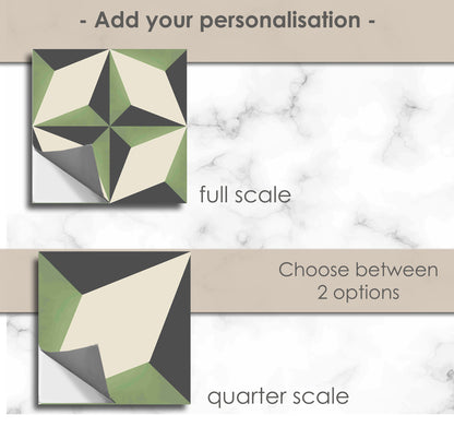 Charleston Sage Peel & Stick Tile