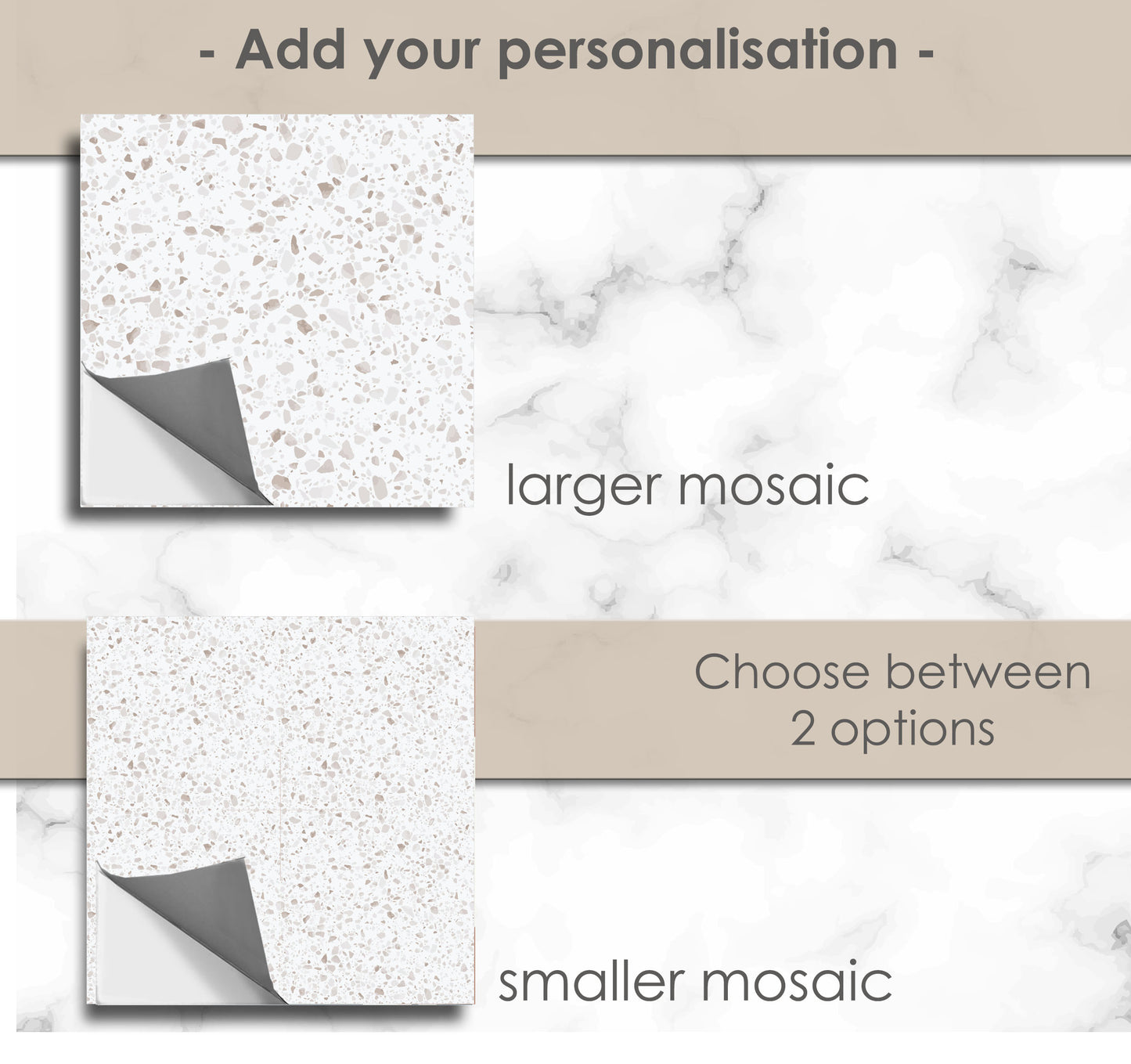 Quebec Terrazzo Peel & Stick Tile