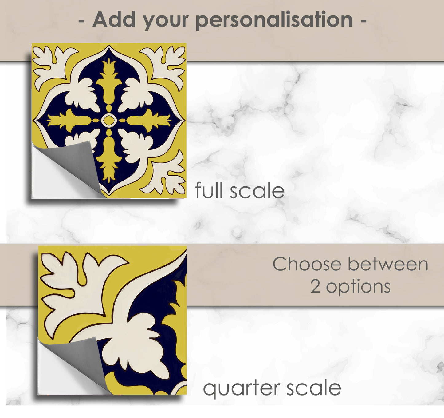Ochre  Peel & Stick Tile